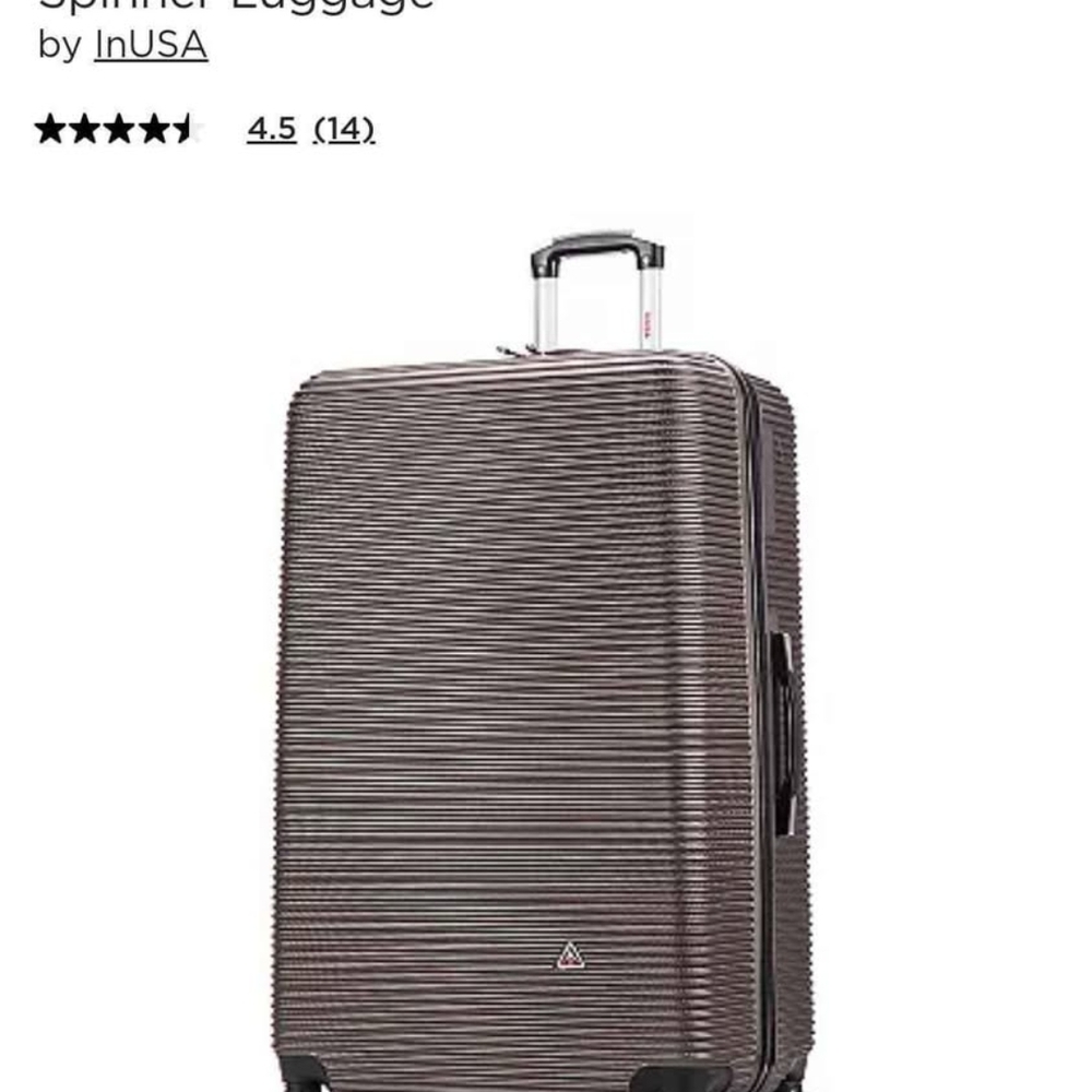 Black Spinner Luggage